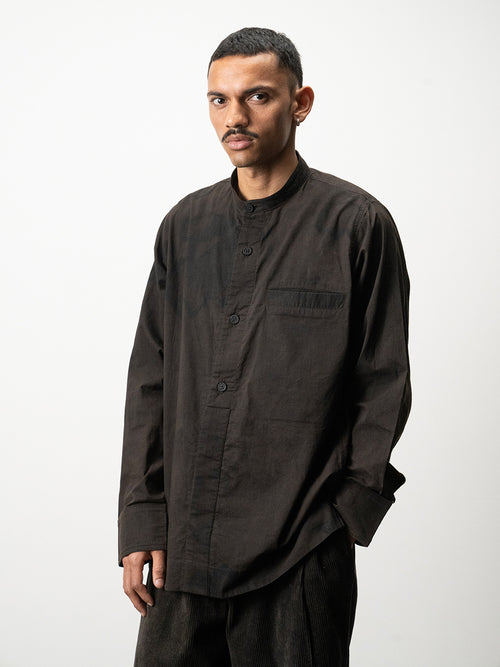 Band Collar Shirt