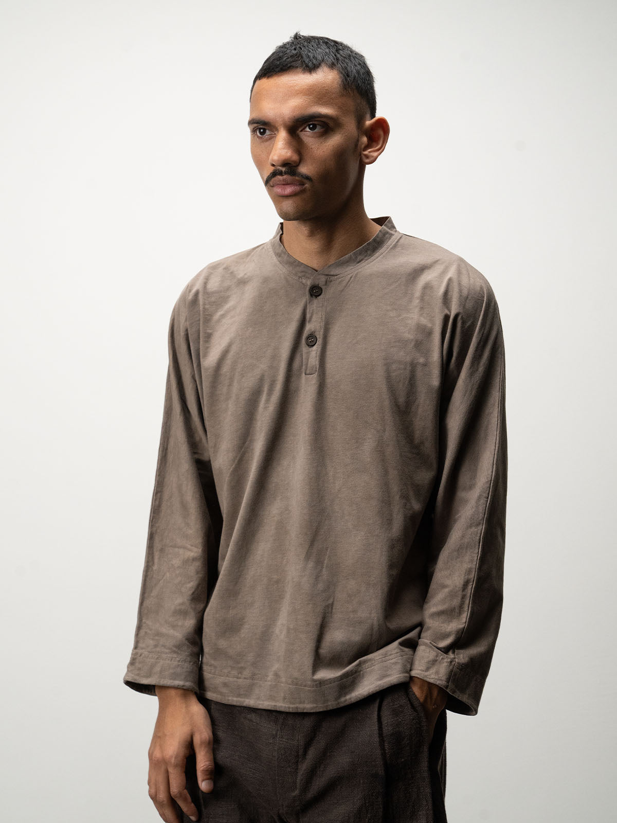 Long Sleeved Henley