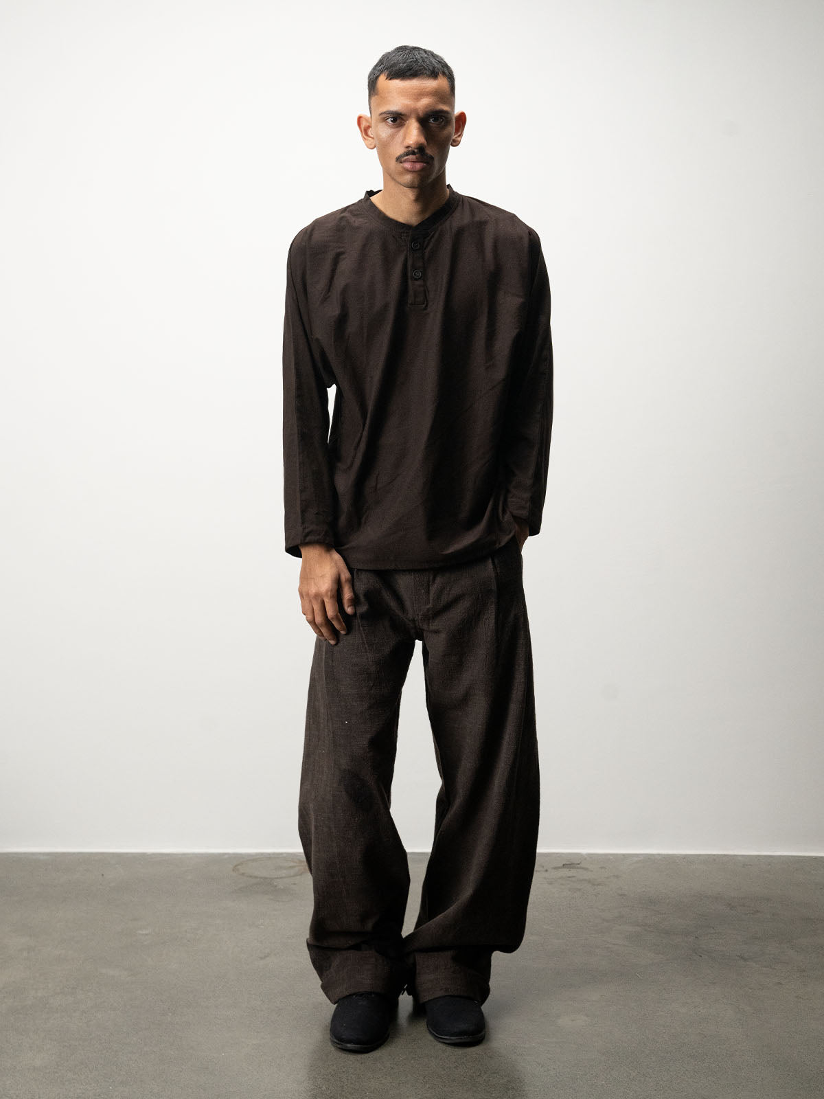 Long Sleeved Henley