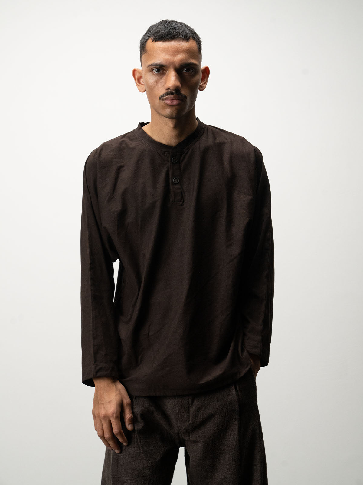 Long Sleeved Henley