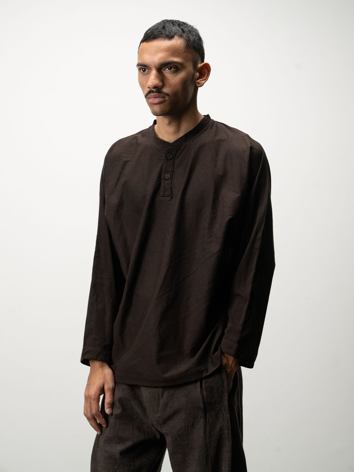 Long Sleeved Henley