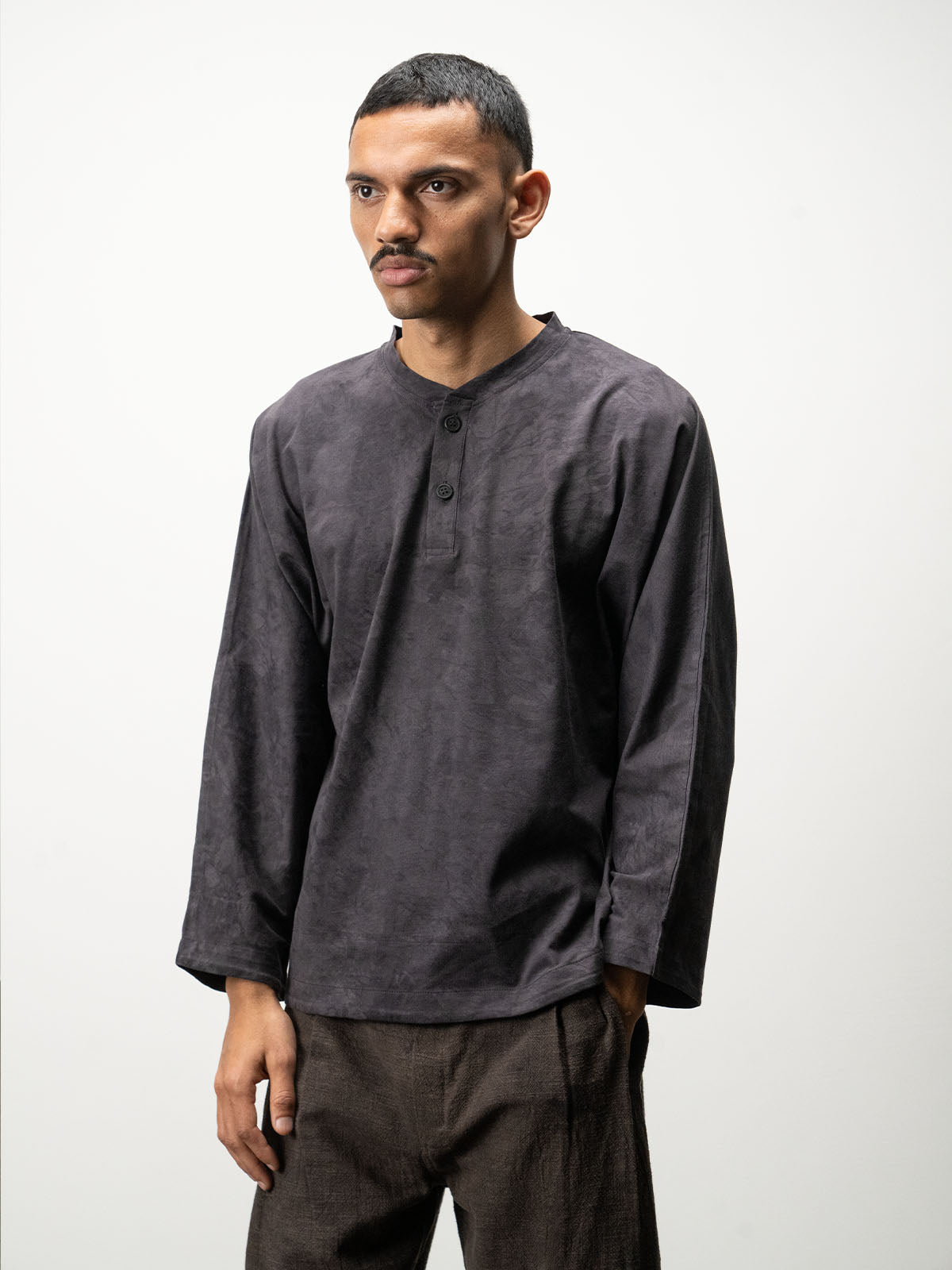 Long Sleeved Henley