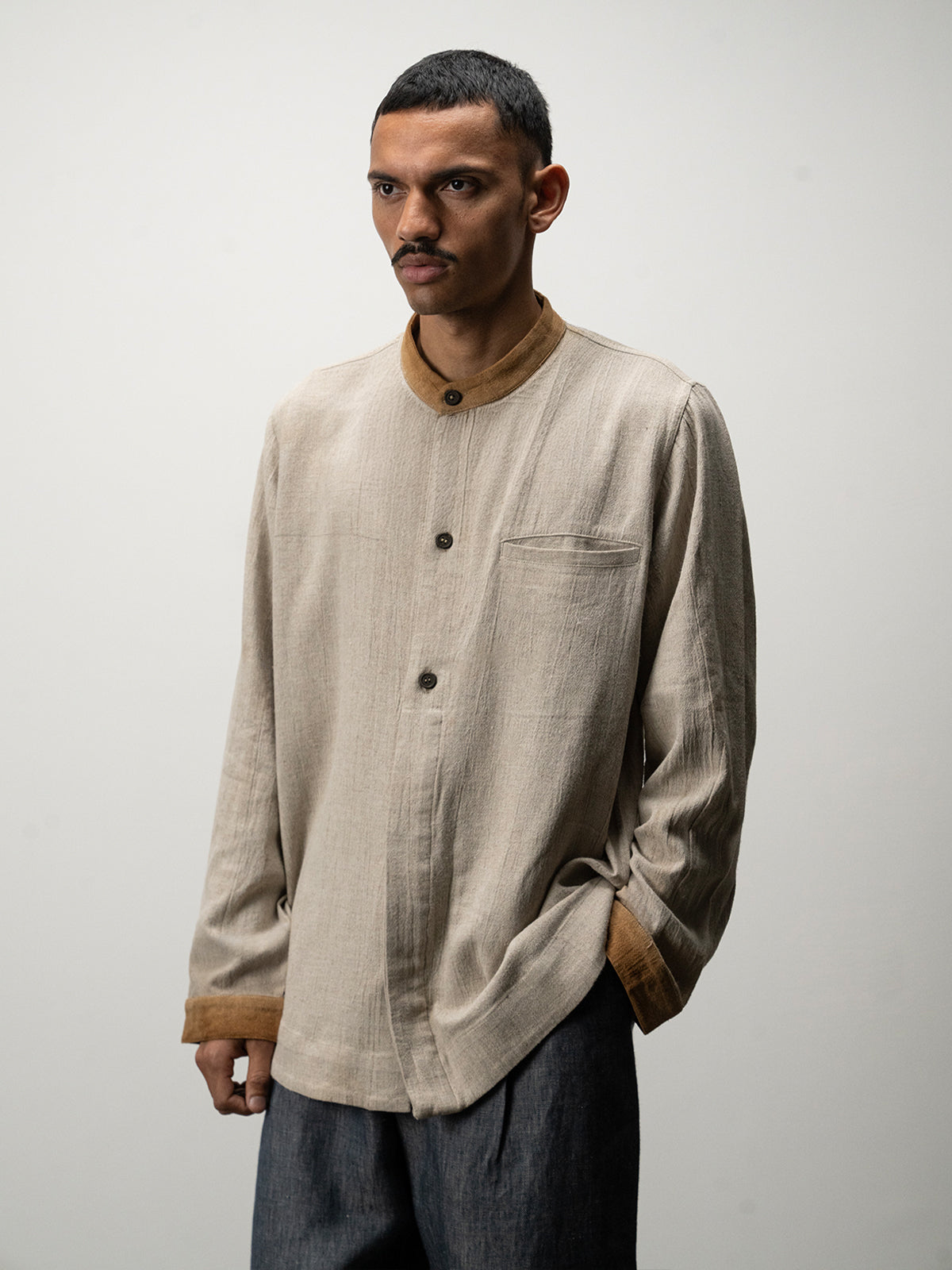 Band Collar Shirt – toward(s)