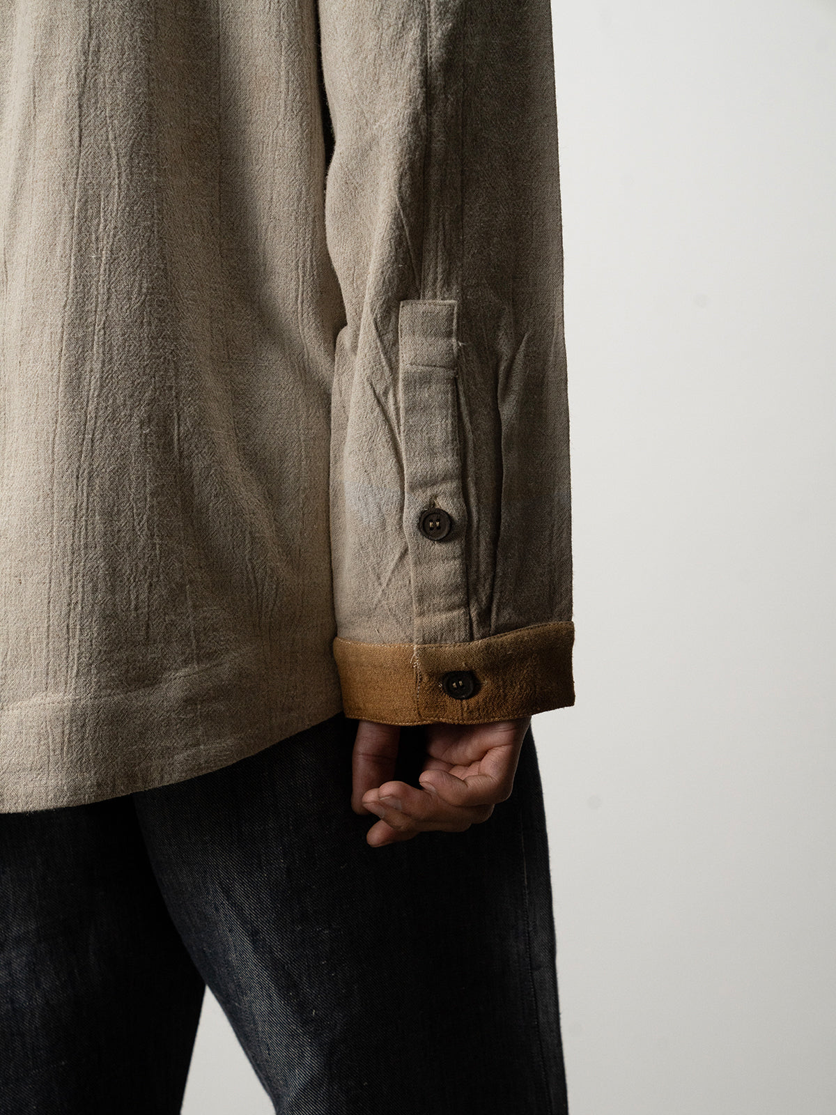 Band Collar Shirt