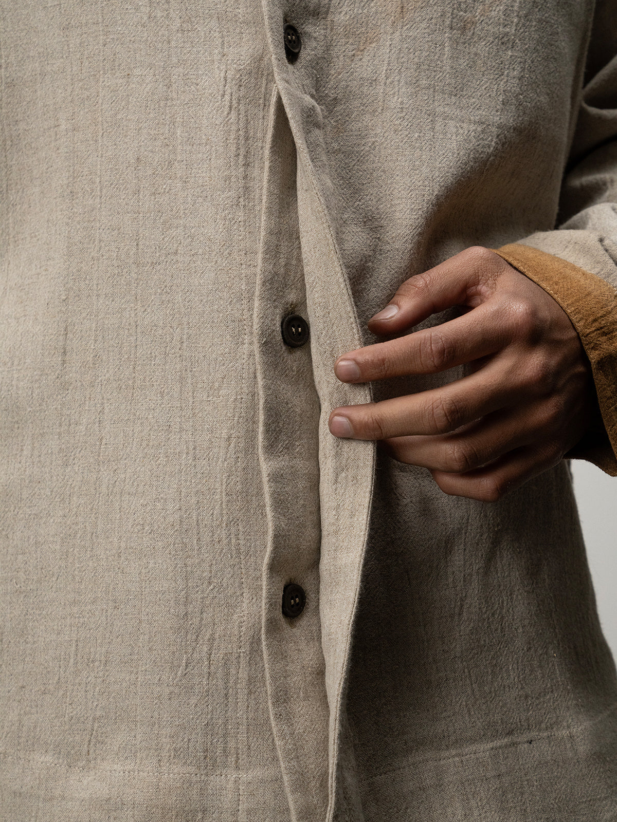 Band Collar Shirt
