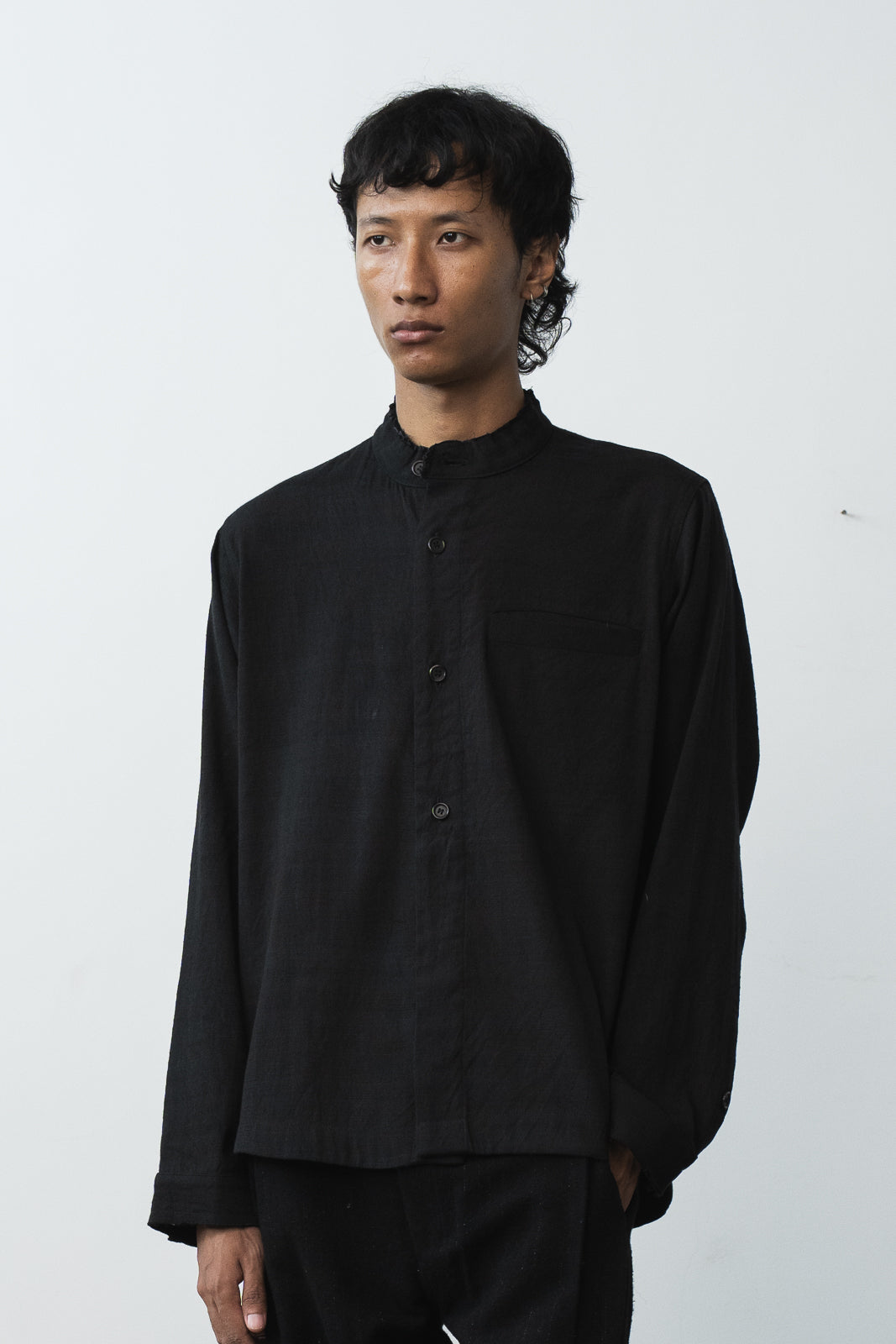 Band Collar Shirt