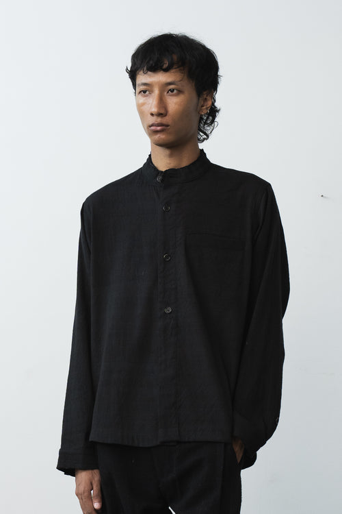 Band Collar Shirt
