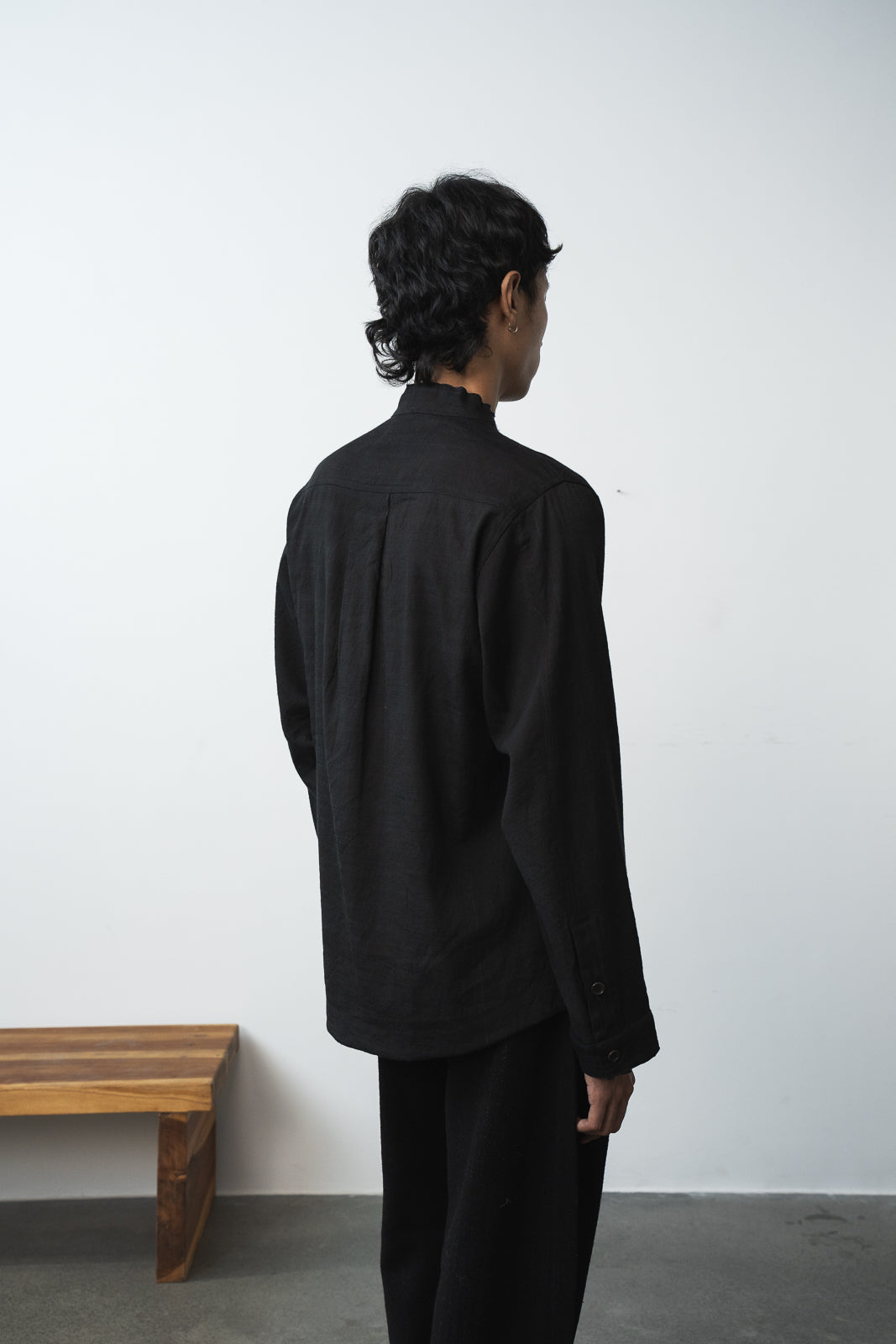 Band Collar Shirt