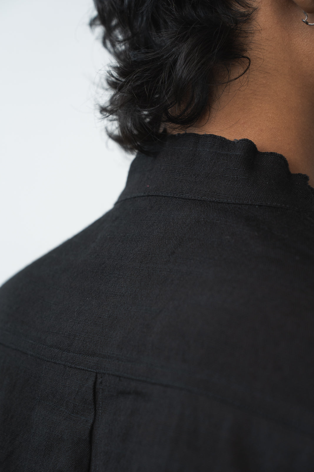 Band Collar Shirt