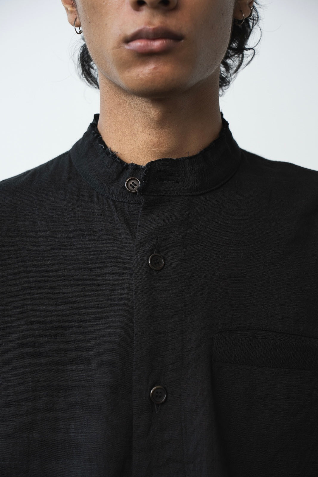 Band Collar Shirt