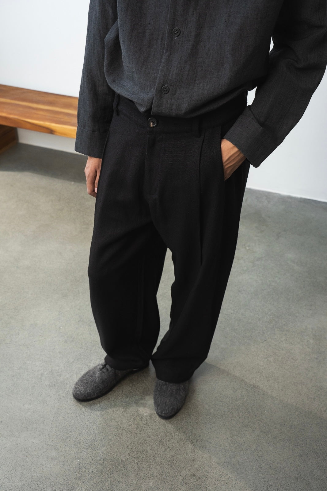 Pleat Pants