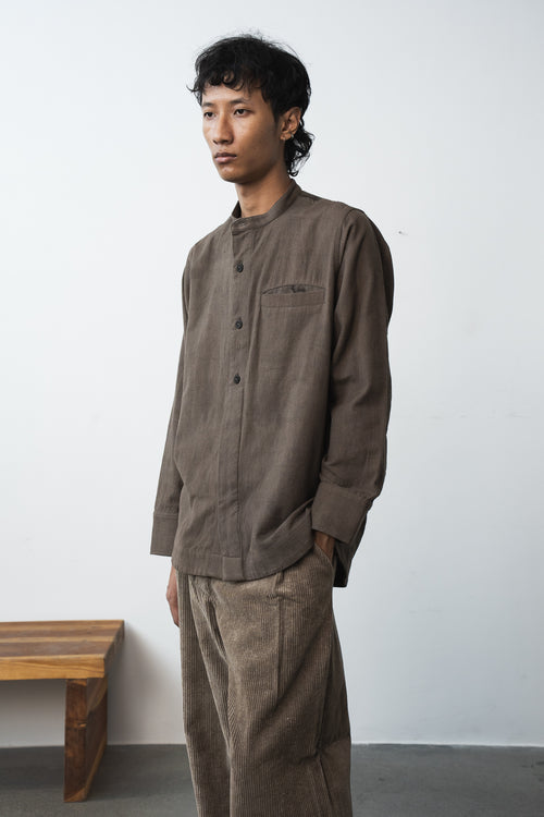 Band Collar Shirt
