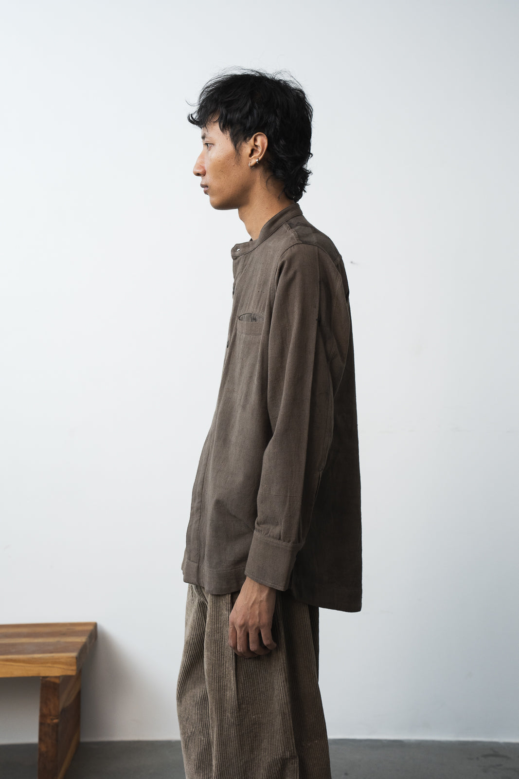 Band Collar Shirt