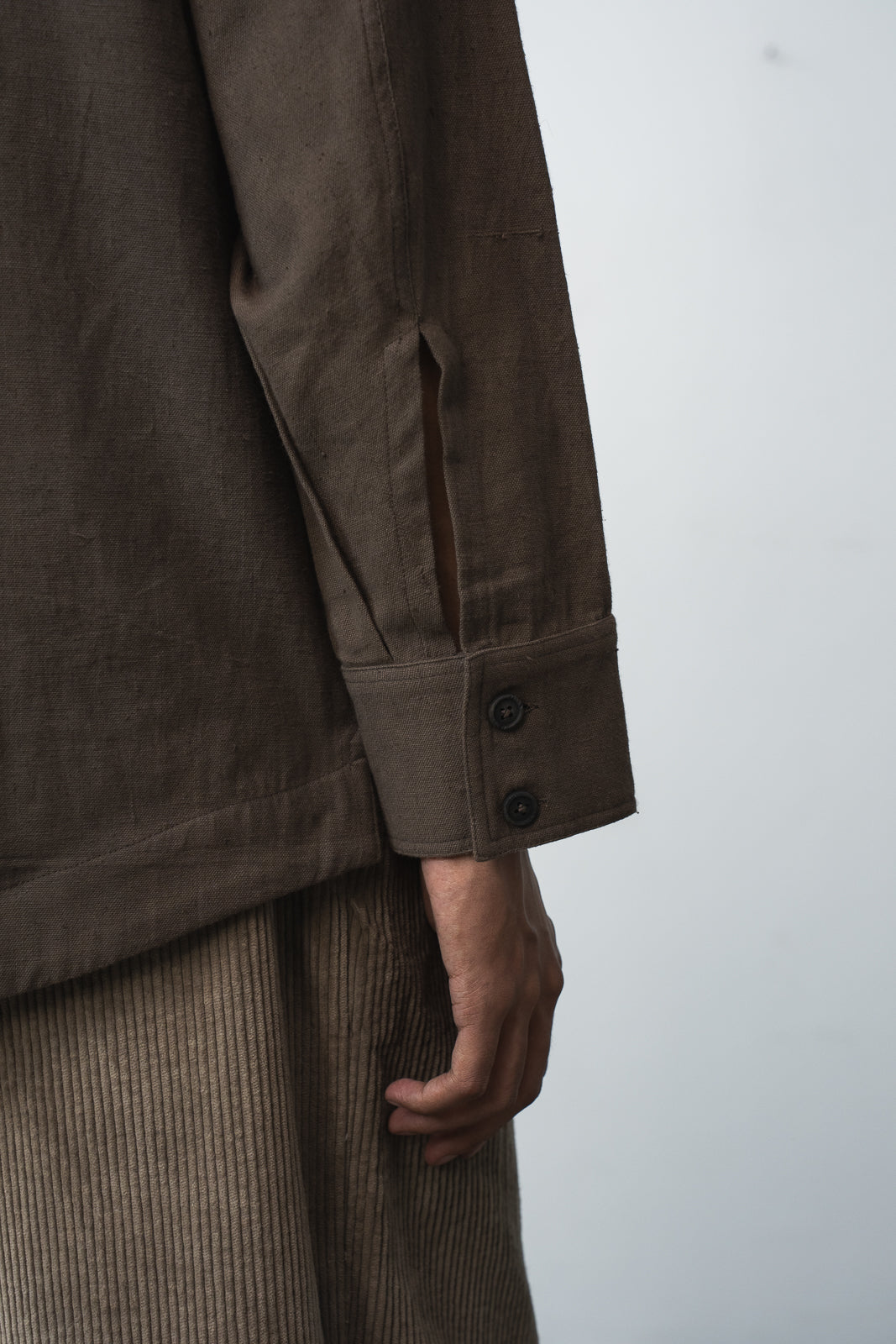 Band Collar Shirt